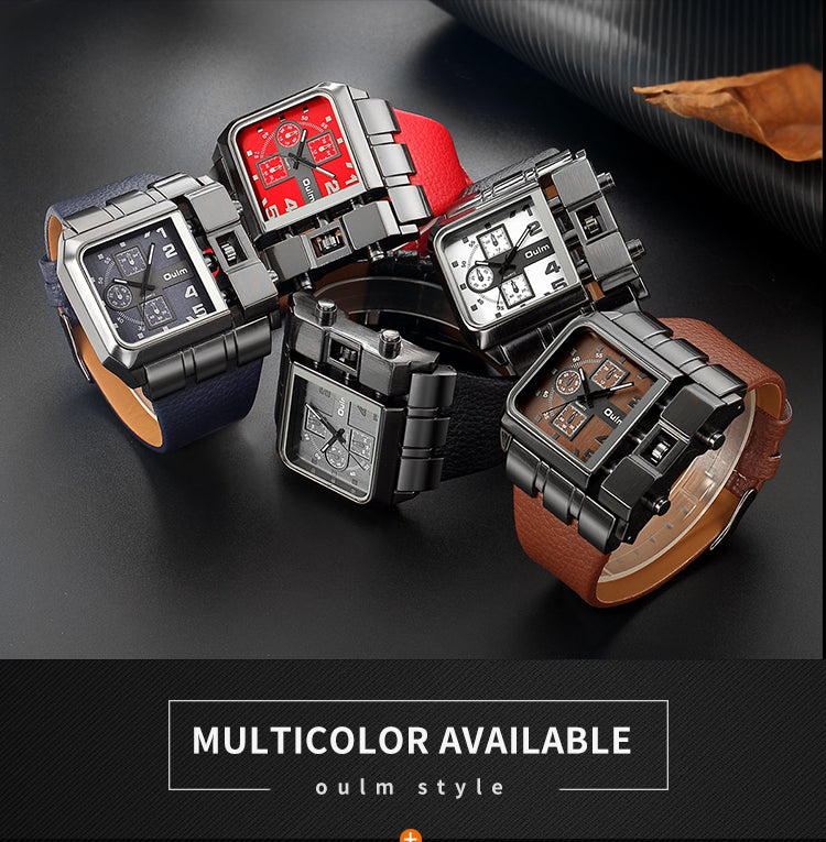 Oulm 3364 Military Quartz Watch